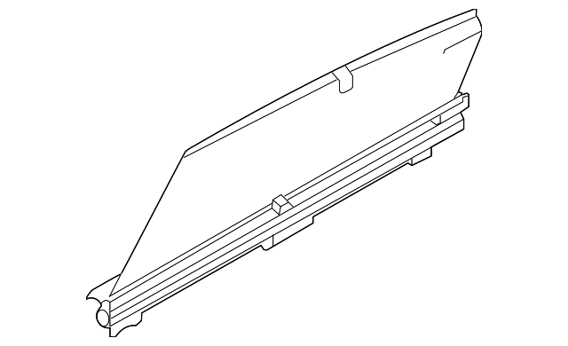 83352-C1000 SUNSHADE, LEFT