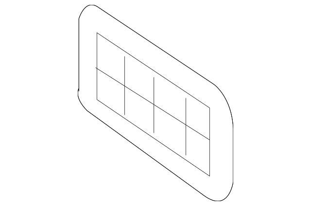 7362182Z00 Деталь VENT GRILLE, LEFT