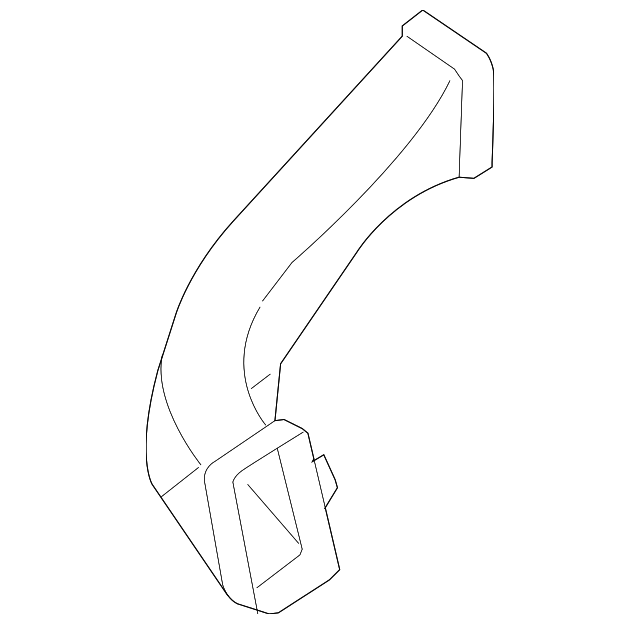 7462282Z10 Деталь OUTLET DUCT, LEFT