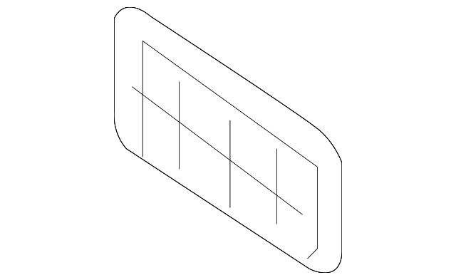 7362282Z40 Деталь VENT GRILLE, RIGHT