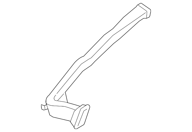 7369182Z10 Деталь DEFROSTER DUCT, LEFT