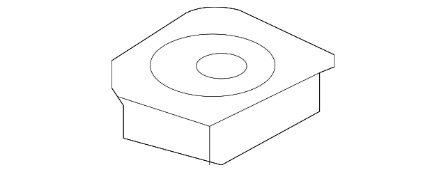 1J0-864-203-B-89H Деталь TIE DOWN, LEFT