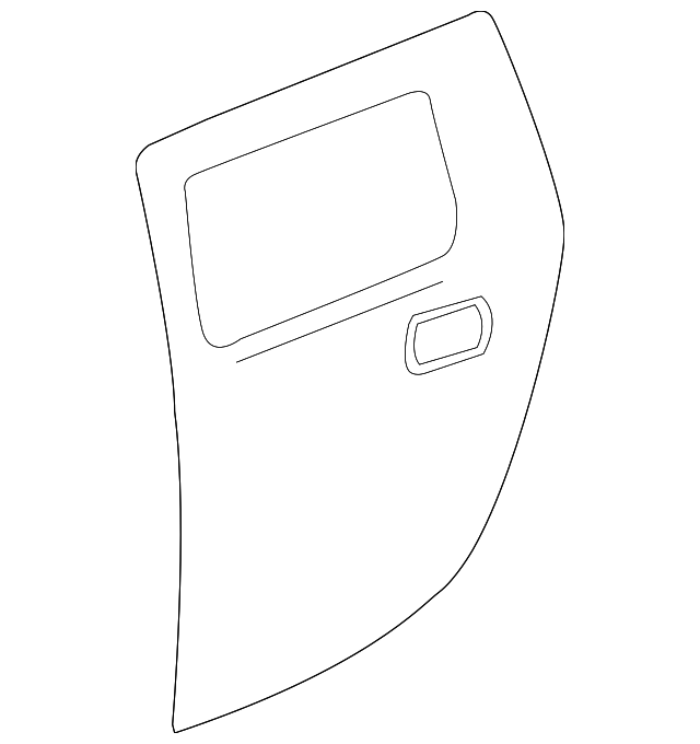 15192380 Деталь OUTER PANEL, LEFT