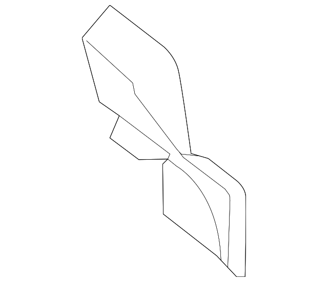 51575AJ02A9P Деталь UPPER REINF, RIGHT