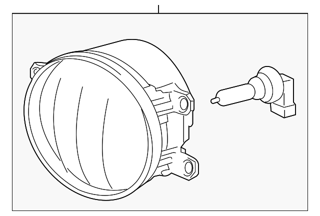 81210-0W060 Деталь FOG LAMP, RIGHT
