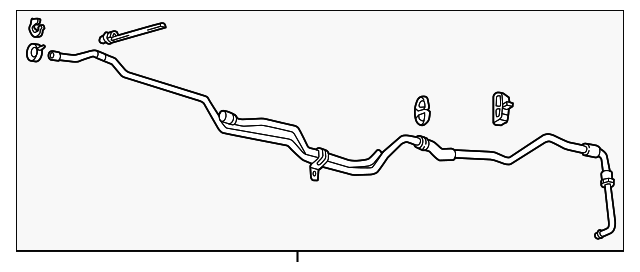 23342103 Деталь COOLER PIPE
