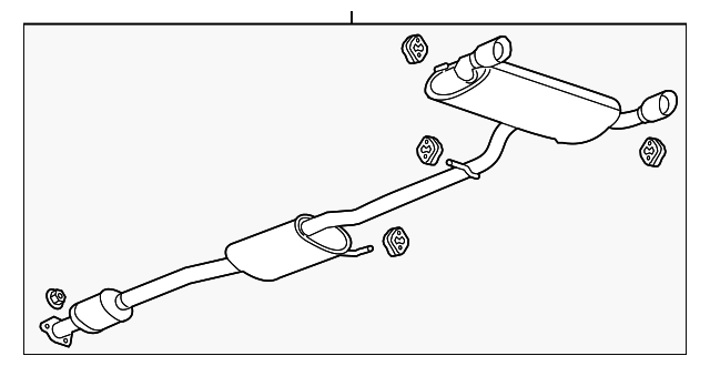 22878825 Деталь MUFFLER & PIPE