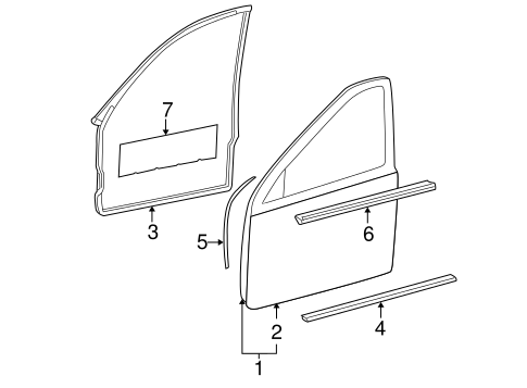 C230 DOOR & COMPONENTS 3
