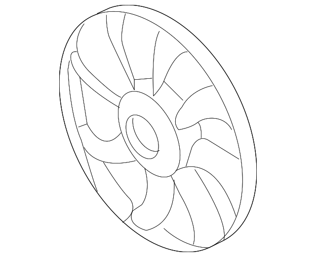 25231-4D900 Деталь FAN BLADE
