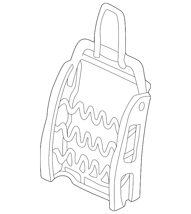 81126-S3Y-J01 Деталь FRAME, FR. SEAT-BACK