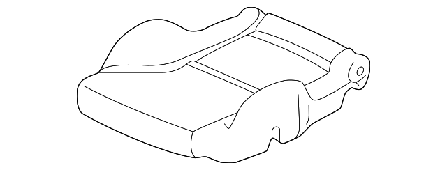 81532-S3Y-J01 Деталь PAD, L. FR. SEAT CUSHION