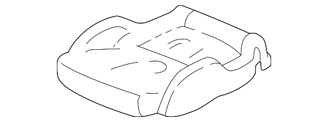 81131-S3Y-J01ZB Деталь COVER, R. FR. SEAT CUSHION TRIM *NH167L*