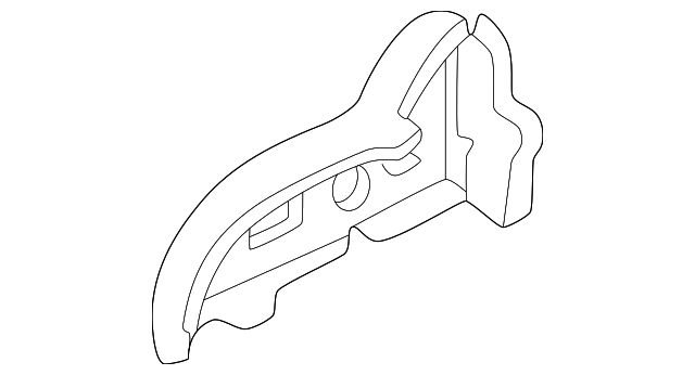 81638-S3Y-A01ZB Деталь COVER, L. RECLINING *YR233L* (TITANIUM)