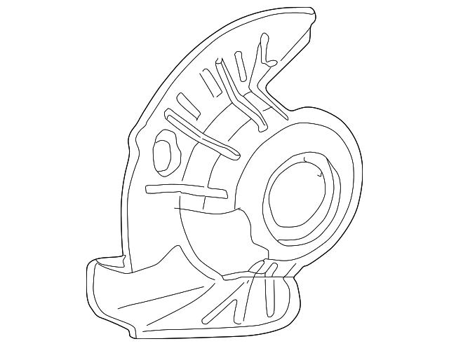 7C3Z-2B159-A SPLASH SHIELD