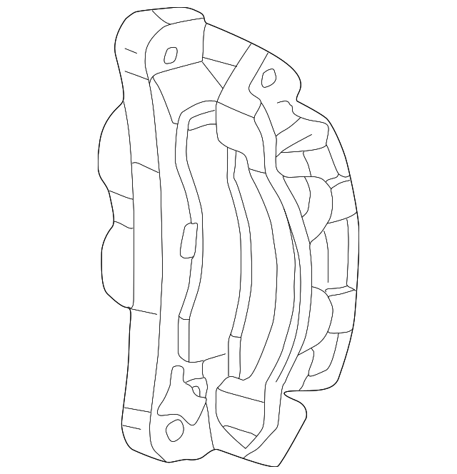 8U9Z-2B120-AA Деталь CALIPER, RIGHT