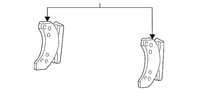 5C3Z2001BB Деталь FRONT PADS