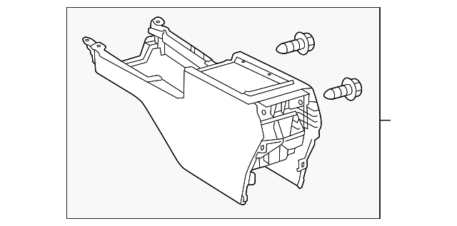 58910-06091-C0 Деталь CENTER CONSOLE