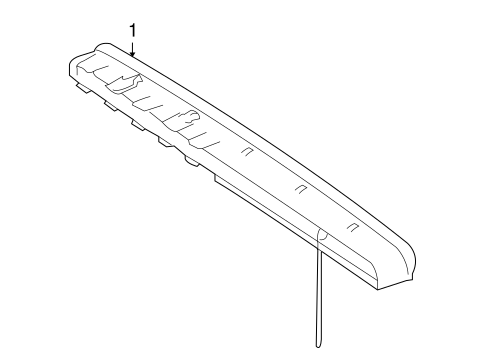 S350 HIGH MOUNTED STOP LAMP