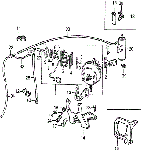1985 Honda ACCORD HATCHBACK PAPER, FILTER (HITACHI) - (36526PC1004) 1985 Honda ACCORD HATCHBACK PAPER, FILTER (HITACHI) - (36526PC1004)