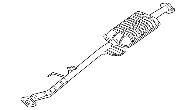 YF01-40-100L Деталь MUFFLER