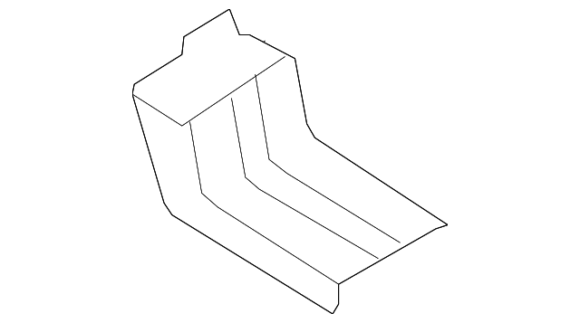 7L1Z-16N463-AA SUPPORT BRACKET, RIGHT