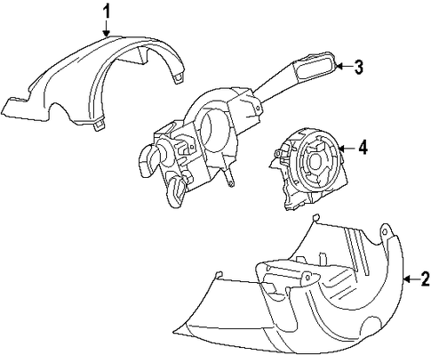 allroad SHROUD, SWITCHES & LEVERS