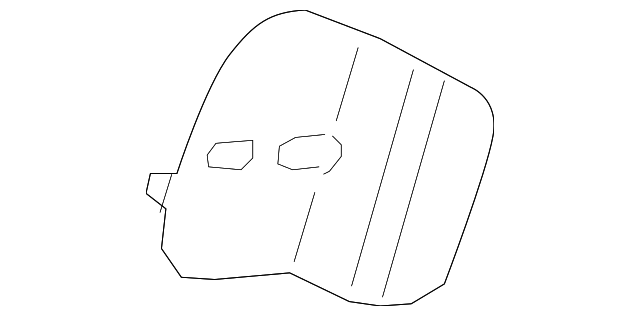 51477369184 Деталь SEAT BELT COVER, RIGHT