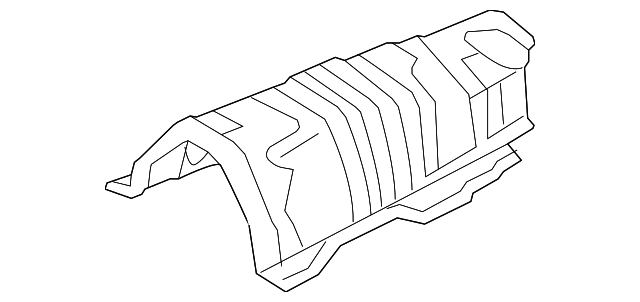 BP4K-56-441F Деталь CENTER SHIELD
