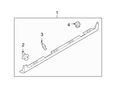 6 EXTERIOR TRIM - PILLARS