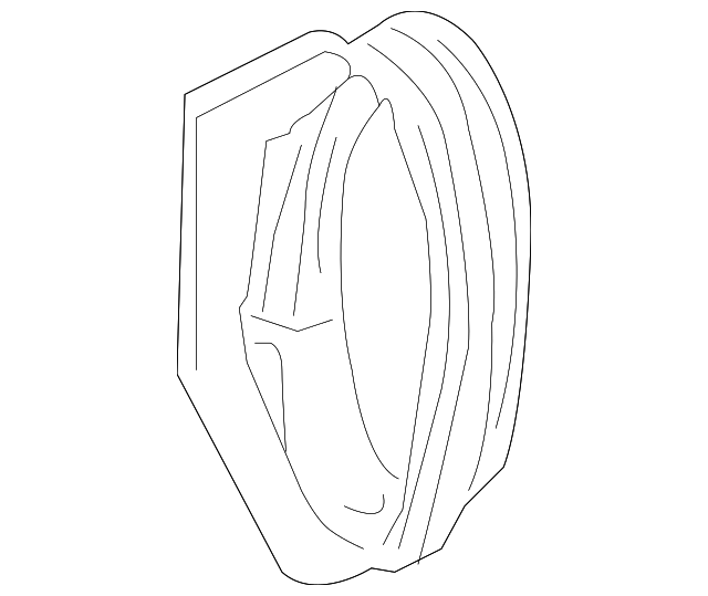 51-22-3-452-821 Деталь CHECK STRAP COVER, LEFT