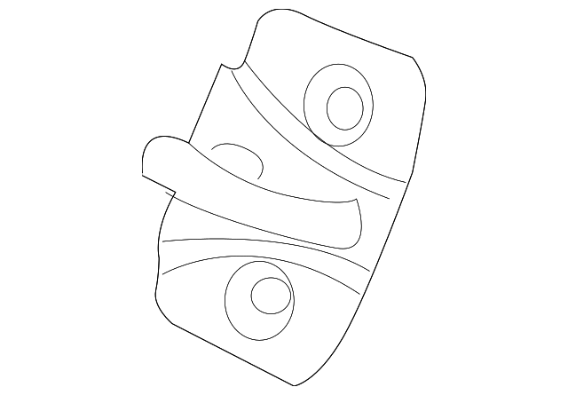 51-21-3-413-737 Деталь STRIKER PLATE, LEFT