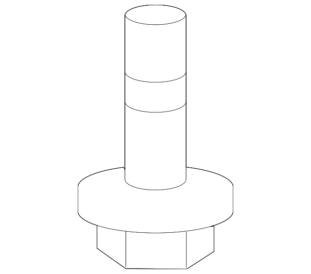 90119-A0009 Деталь STABILIZER BAR MOUNT BOLT, LEFT