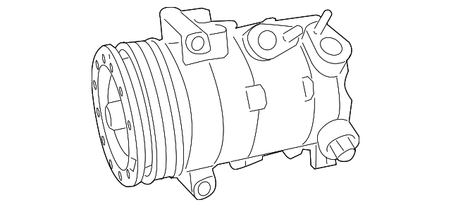 RL111090AC Деталь COMPRESSOR