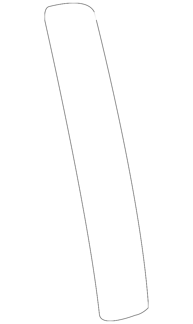 6L3Z-18255A34-ZA Деталь UPPER MOLDING, RIGHT