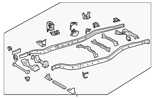 51001-0C340 Деталь FRAME ASSY