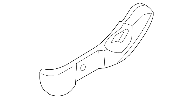 8572154G00P4Z Деталь OUTER COVER, LEFT