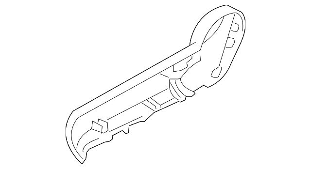 8522055G00P4Z Деталь OUTER COVER, RIGHT