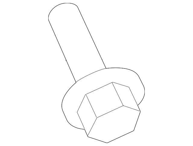 11518870 Деталь STEERING COLUMN BOLT