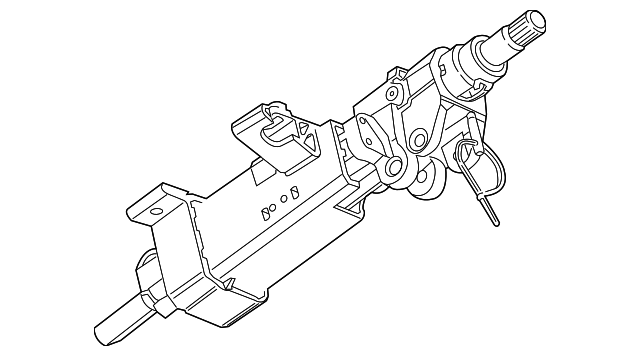 22969378 Деталь STEERING COLUMN