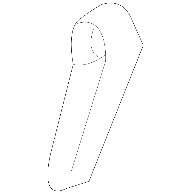 19316979 Деталь RELEASE HANDLE, LEFT