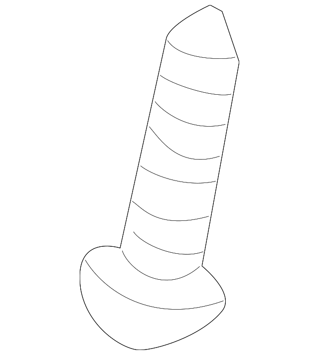 12431-04167B Деталь LICENSE LAMP SCREW