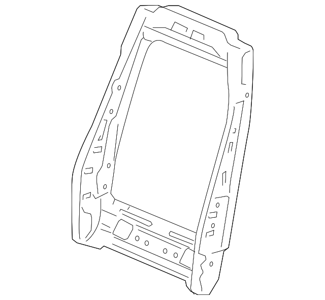 20951088 Деталь SEAT BACK FRAME