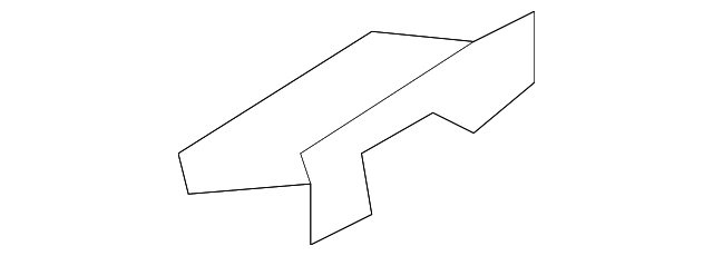 NE51-50-644 Деталь BELT MOLDING PROTECTOR, RIGHT