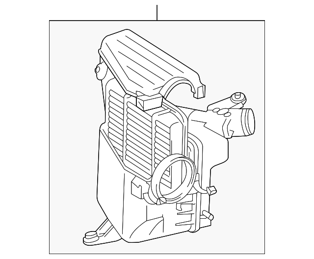 17700-46500 Деталь AIR CLEANER ASSY