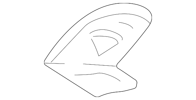 21569529308G69 SEAT BELT TRIM, LEFT