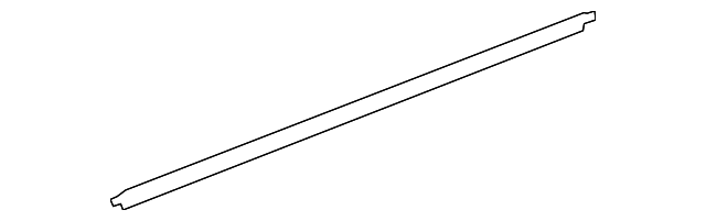 51-37-7-167-219 Деталь BELT MOLDING INSERT, LEFT
