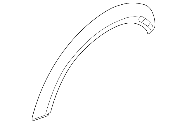 51-77-2-753-939 Деталь WHEEL OPNG MLDG, LEFT