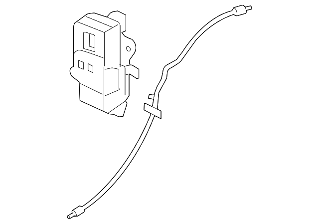 22742882 LOCK, LEFT