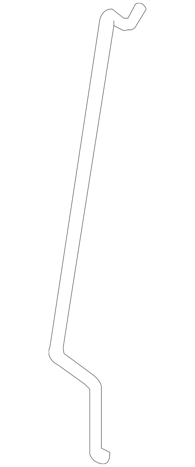 15821676 LOCK ROD, LEFT