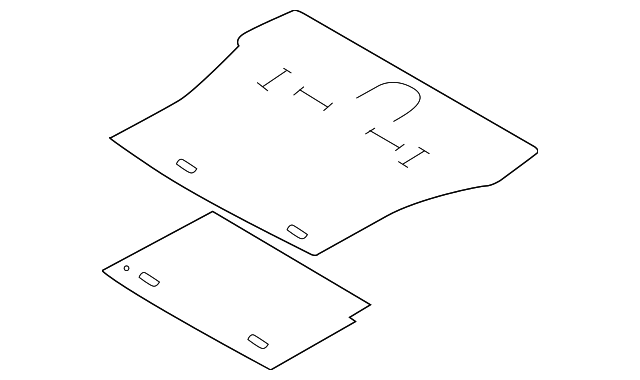 96483244 Деталь SPARE TIRE PANEL